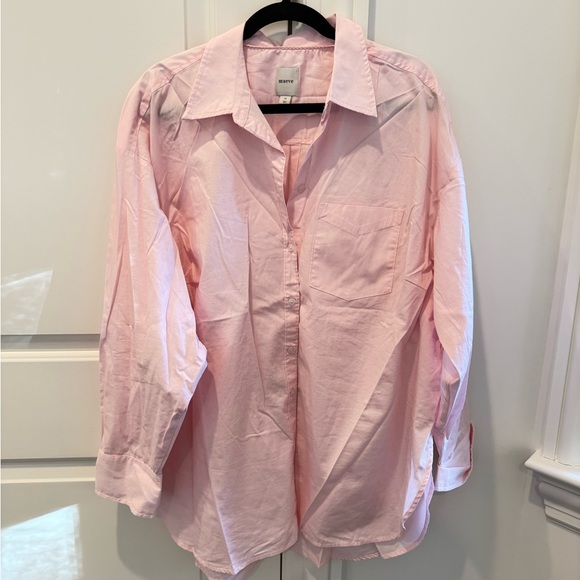 Maeve Tops - Maeve Bennet Buttondown Shirt Size 1X Pink